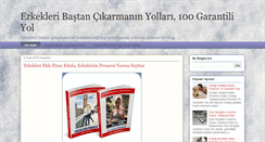 Desktop Screenshot of erkekleribastancikarmaninyollari.org